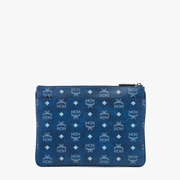 Aren Crossbody Pouch In Visetos pristine condition - Picture 10 of 12